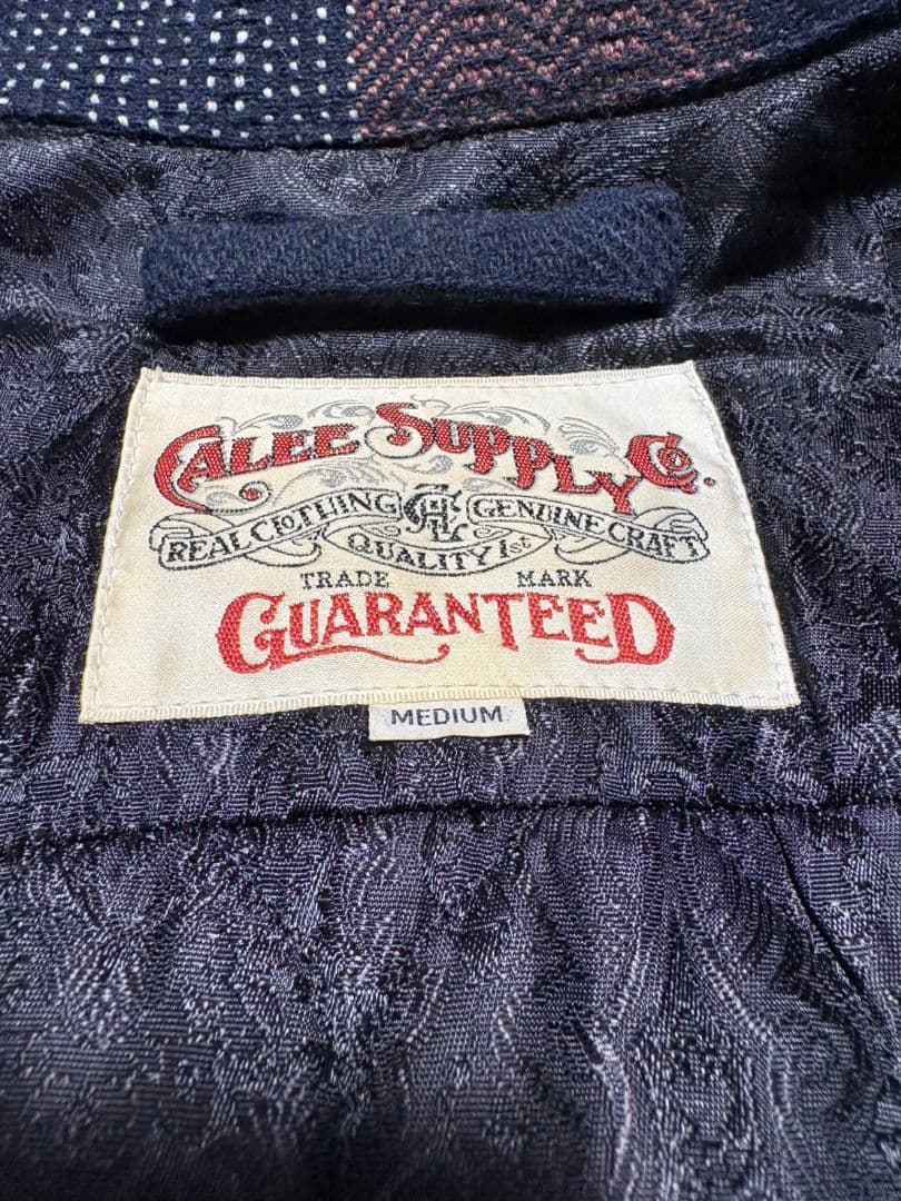 CALEE.SUPPLY CO. チェック柄ジャケット M