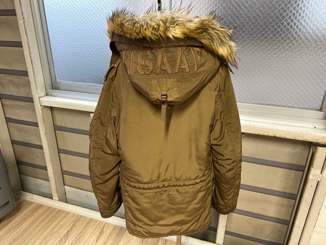①AVIREX フライトジャケット タイガーシャークス Mサイズ