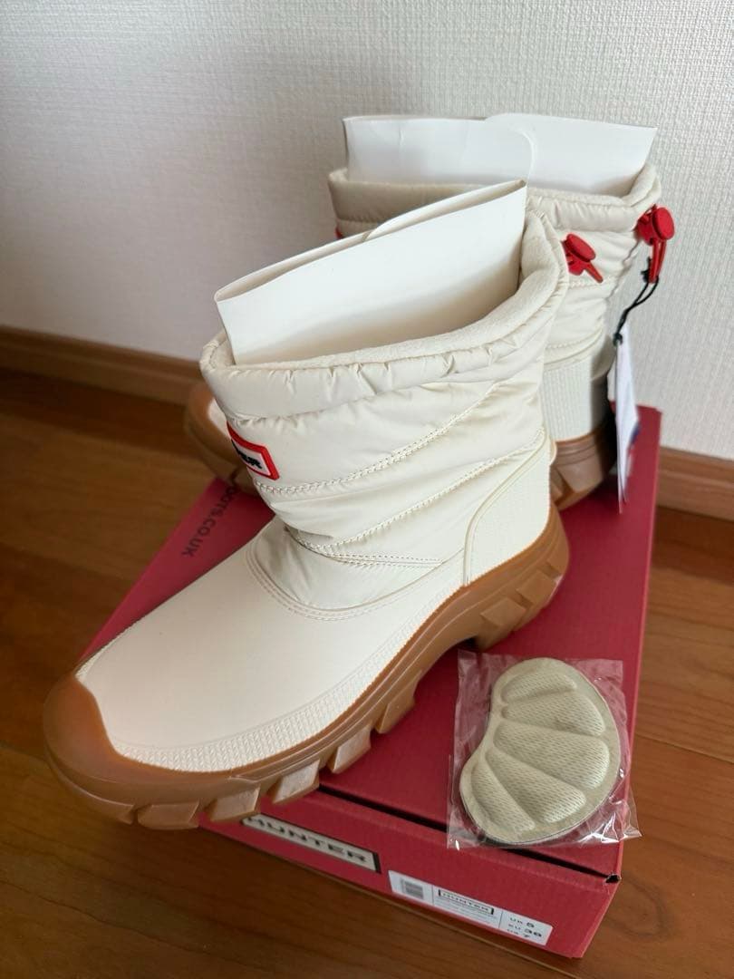 HUNTER ショート スノーブーツ 24cm Short  Boots