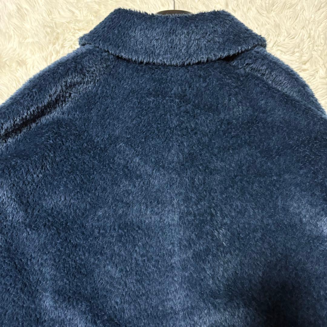 Max Mara Studio テディベア風ファーコート アルパカ 42