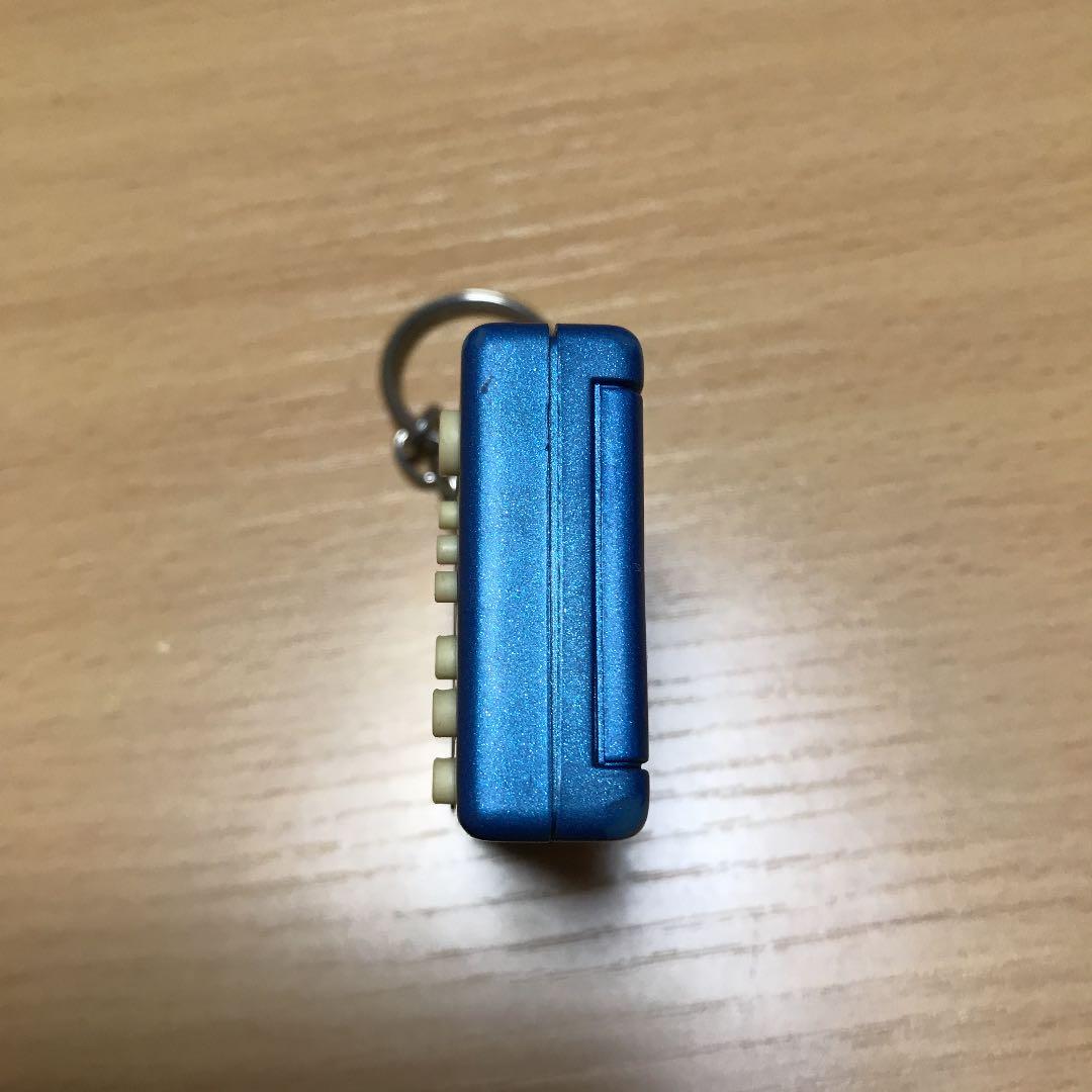 【動作確認済★電池付き】テトリス ジュニア Jr ブループラネット キーホルダー
