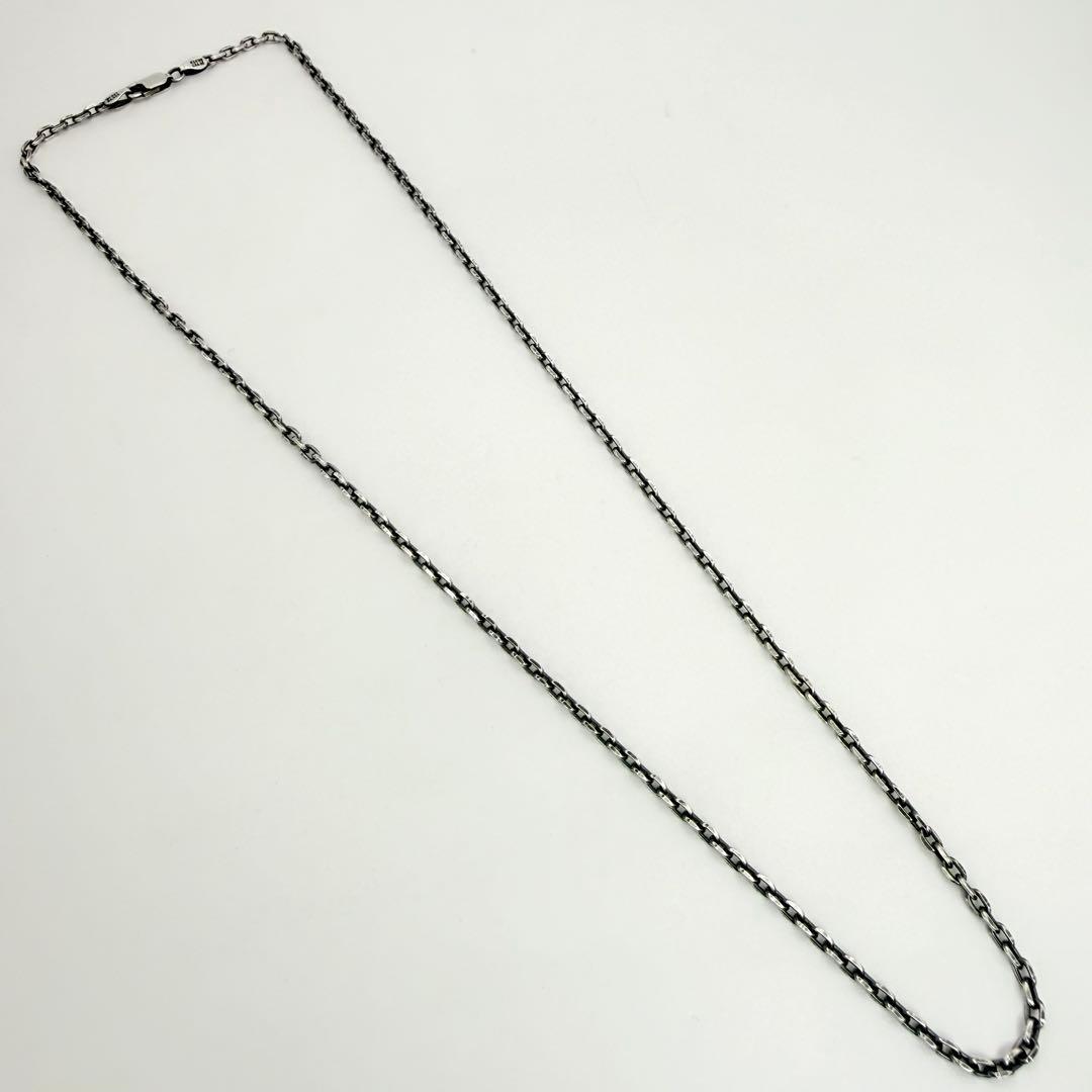 ●【SILVER925】アズキ ネックレスチェーン 2.7mm 50cm