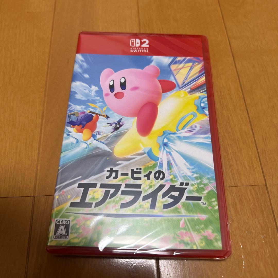 新品未開封送料込 カービィのエアライダー Switch2 ソフト パッケージ版