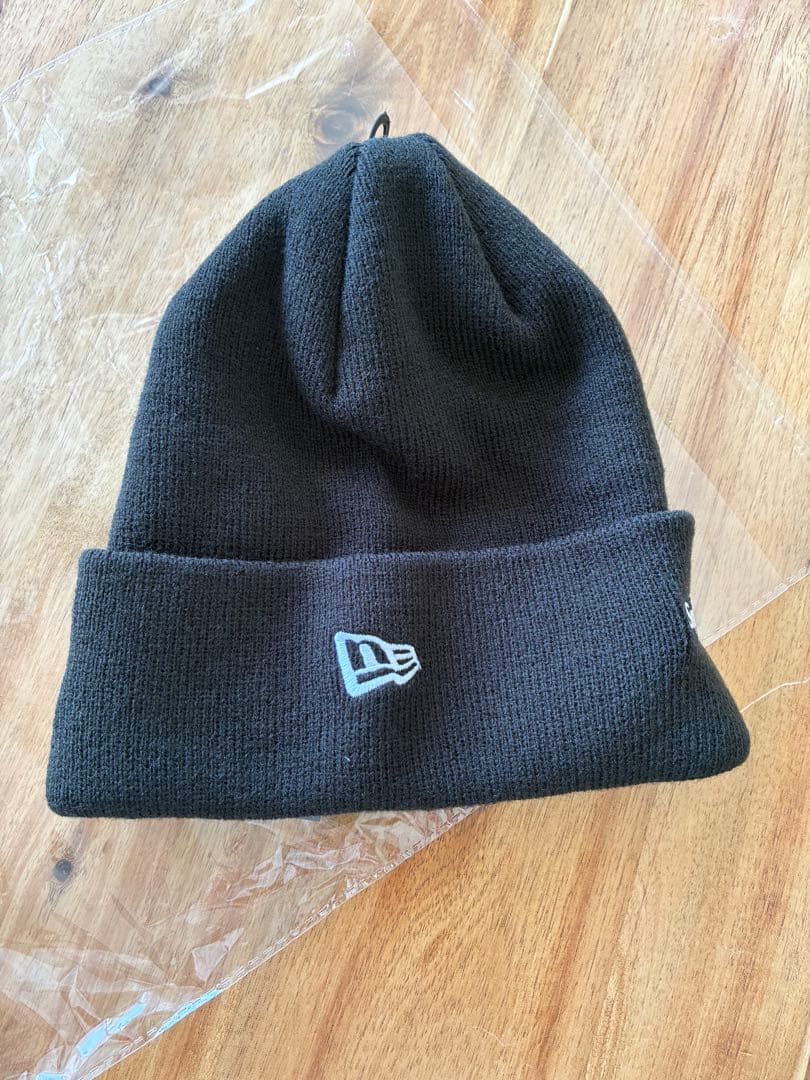 Supreme x NewEra ニット帽 ブラック