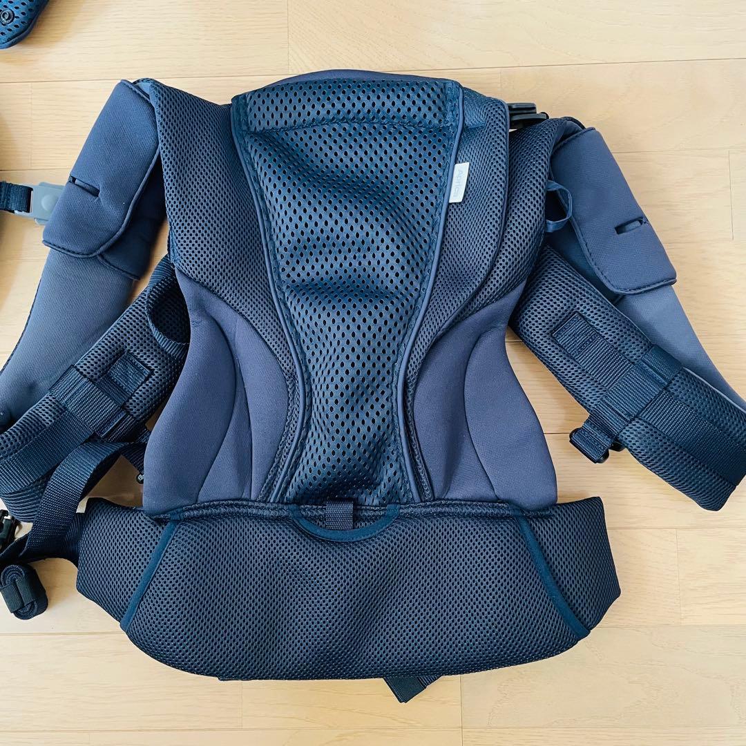 美品　完品　アップリカ　コアラウルトラメッシュ EX 抱っこ紐　ネイビー
