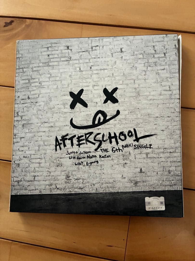 【超希少】メンバー全員サイン付AFTERSCHOOL 初恋　ジュヨン版