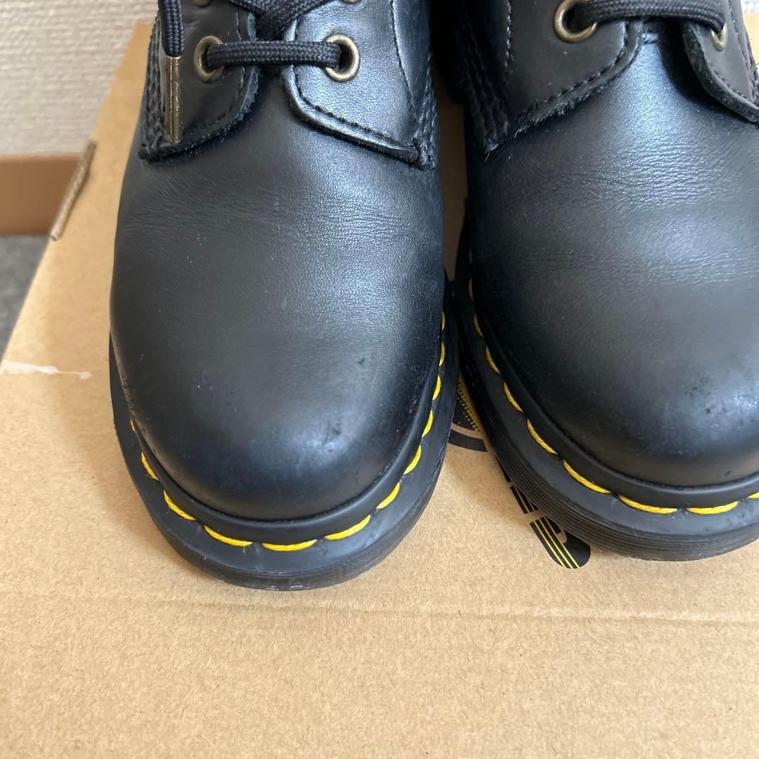 Dr.Martens クレメンシー 8ホール ヒールブーツ クリーム付き