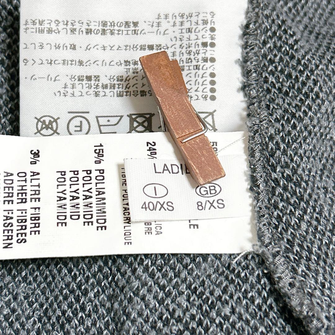 美品⁂ファビアナフィリッピ⁂ニットテーラードジャケット　モニーレ　イタリア製　M