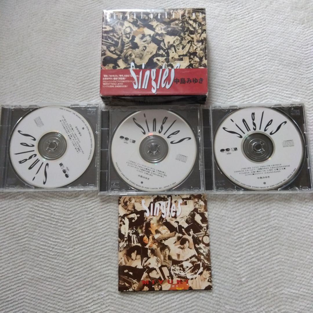 中島みゆき ｓｉｎｇｌｅｓ１＆２、BEST SELECTION、THE BEST