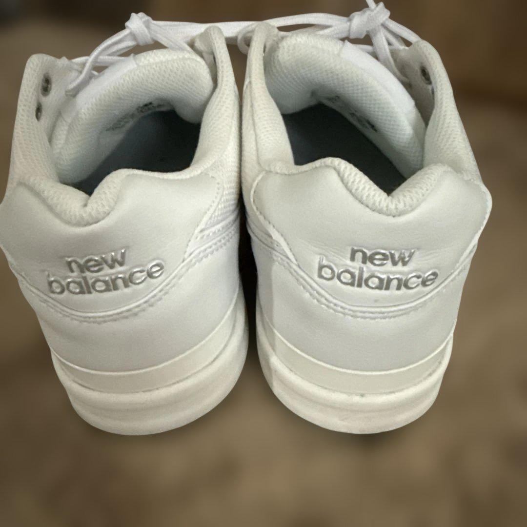 New Balance 574 ホワイト ゴルフシューズ