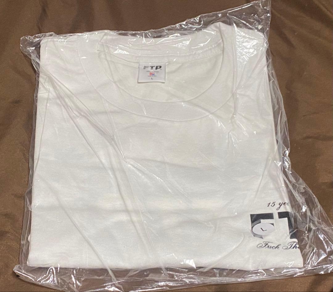トップス FTP 15 YEAR ANNIVERSARY TEE(WHITE) L