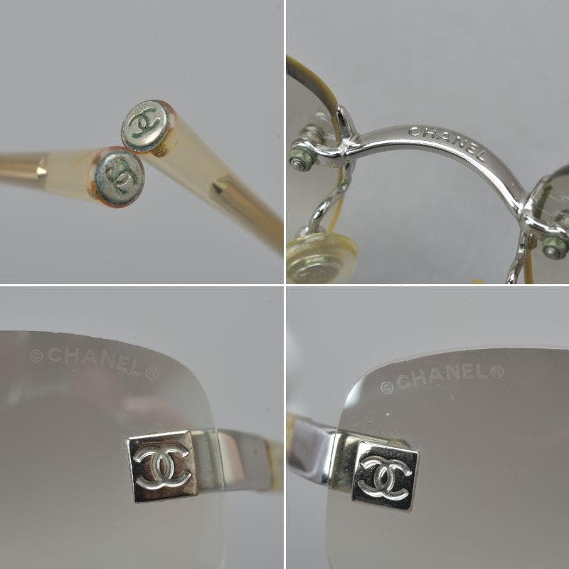 美品 CHANEL シャネル サングラス 4067 c124/61 ココマーク