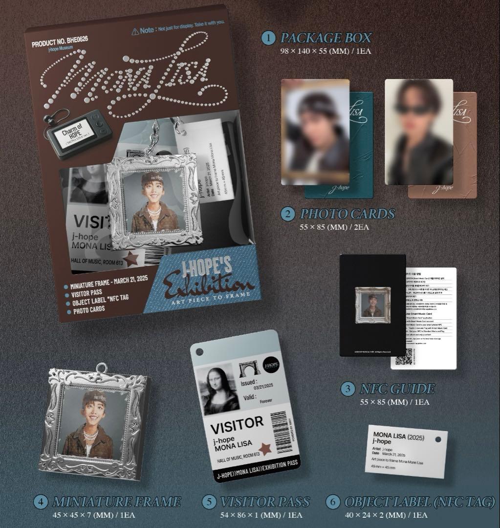 BTS j-hope 'Charm of HOPE' 3形態セット 新品未開封