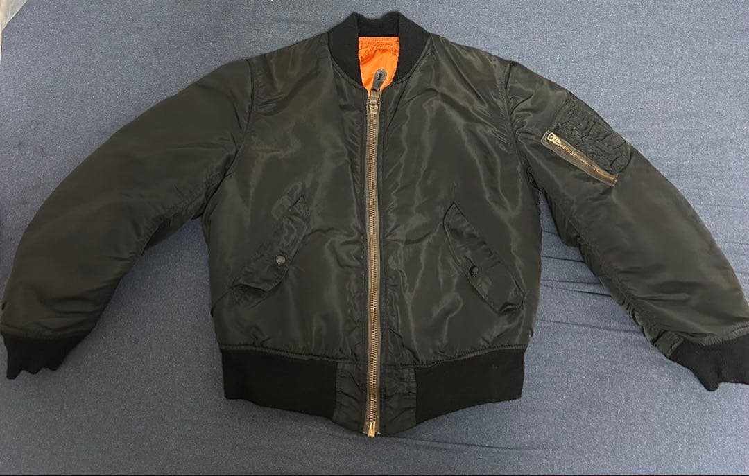 ALPHA INDUSTRIES MA-1 /USA製 /IDEAL /80s