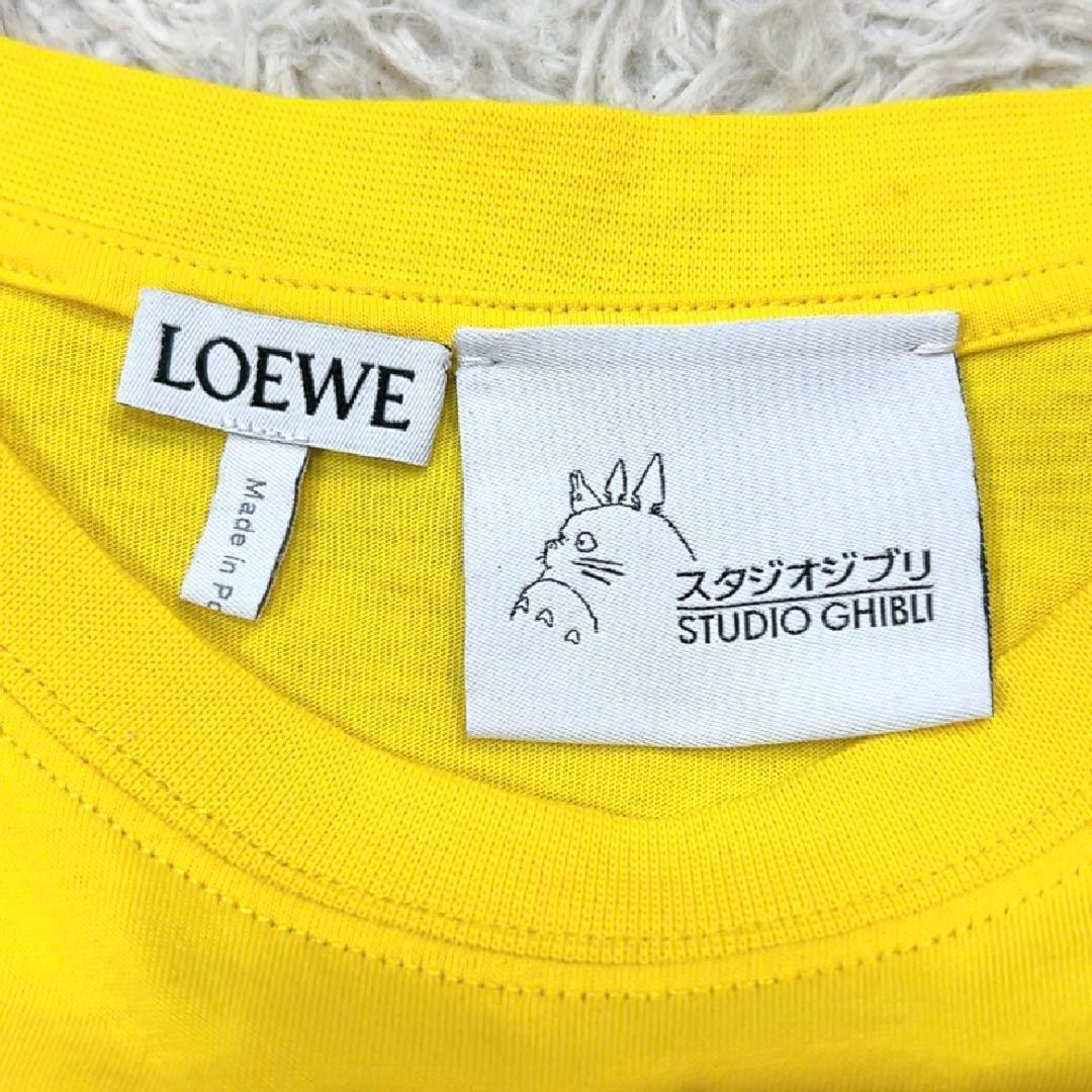 美品 ロエベ スタジオジブリ コラボ 千と千尋の神隠し Tシャツ XS イエロー