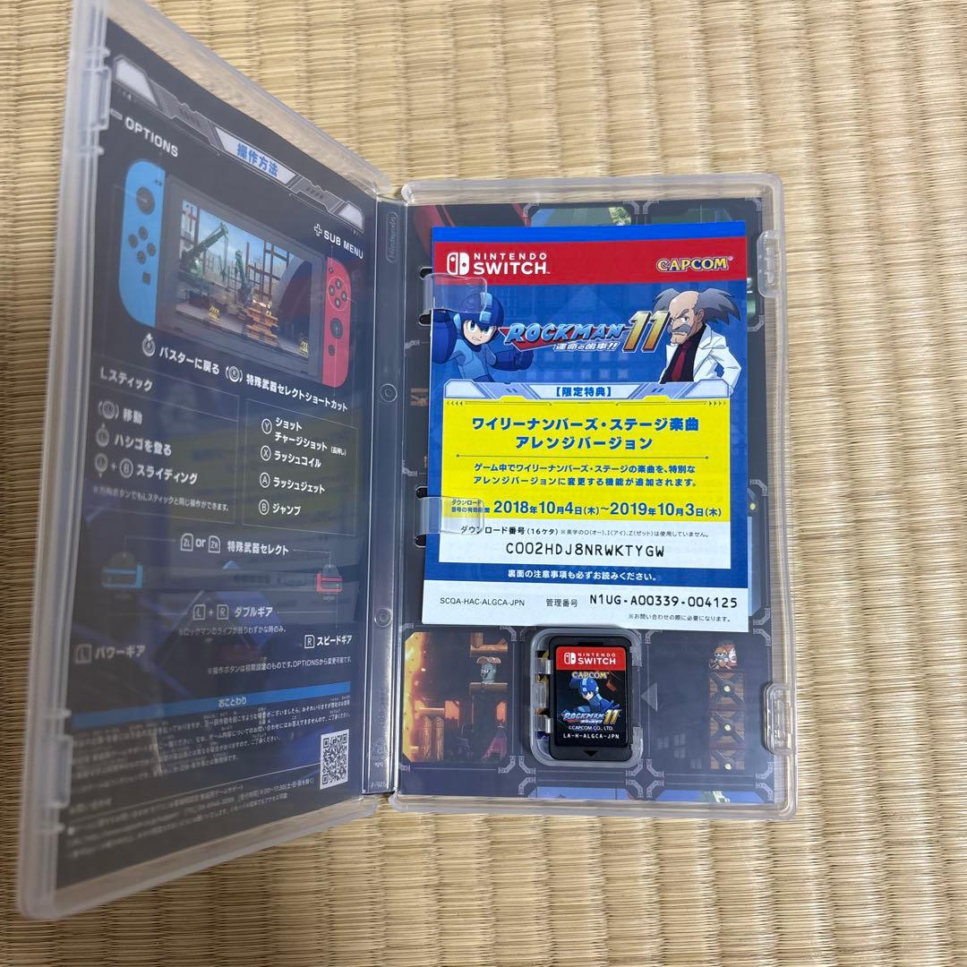 【Switch】ロックマン11 コレクターズパッケージ amiibo同梱版