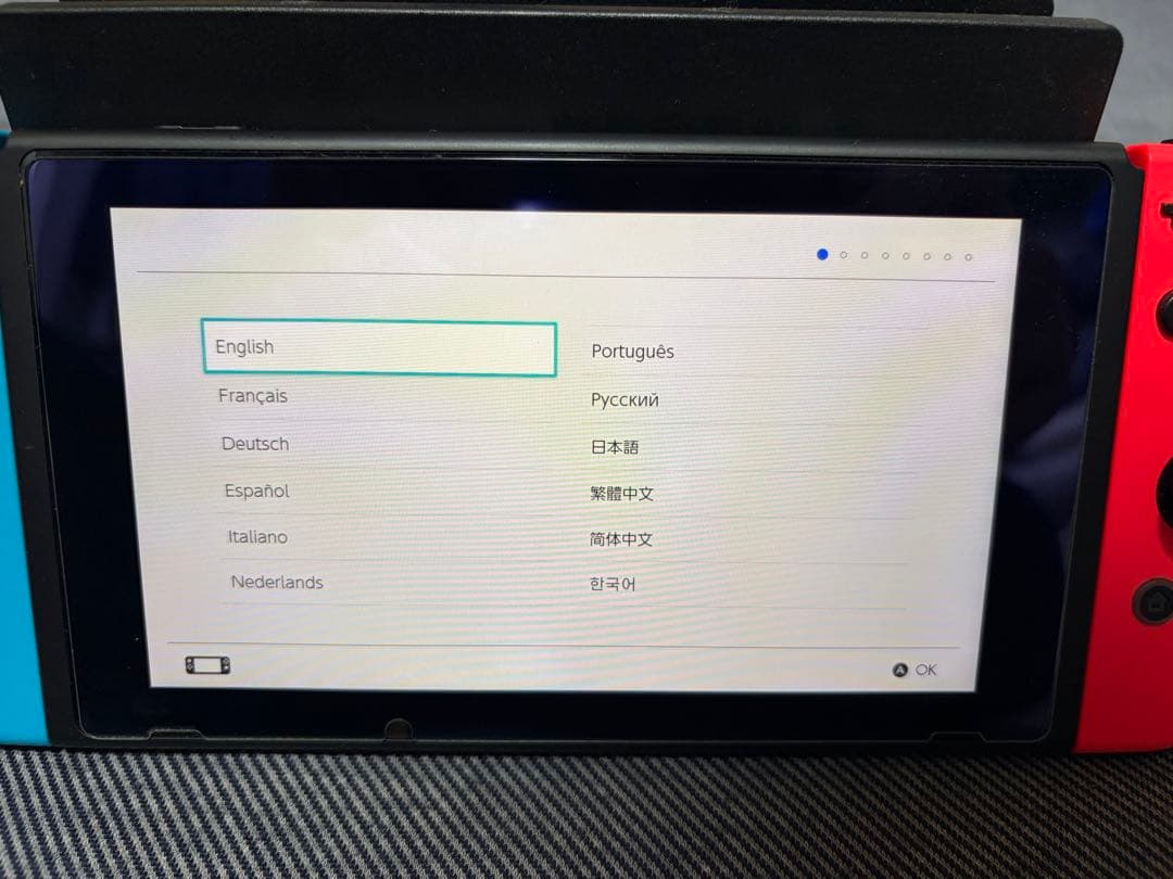 Nintendo Switch 本体 赤/青 プロコン付き SD64GB 箱なし