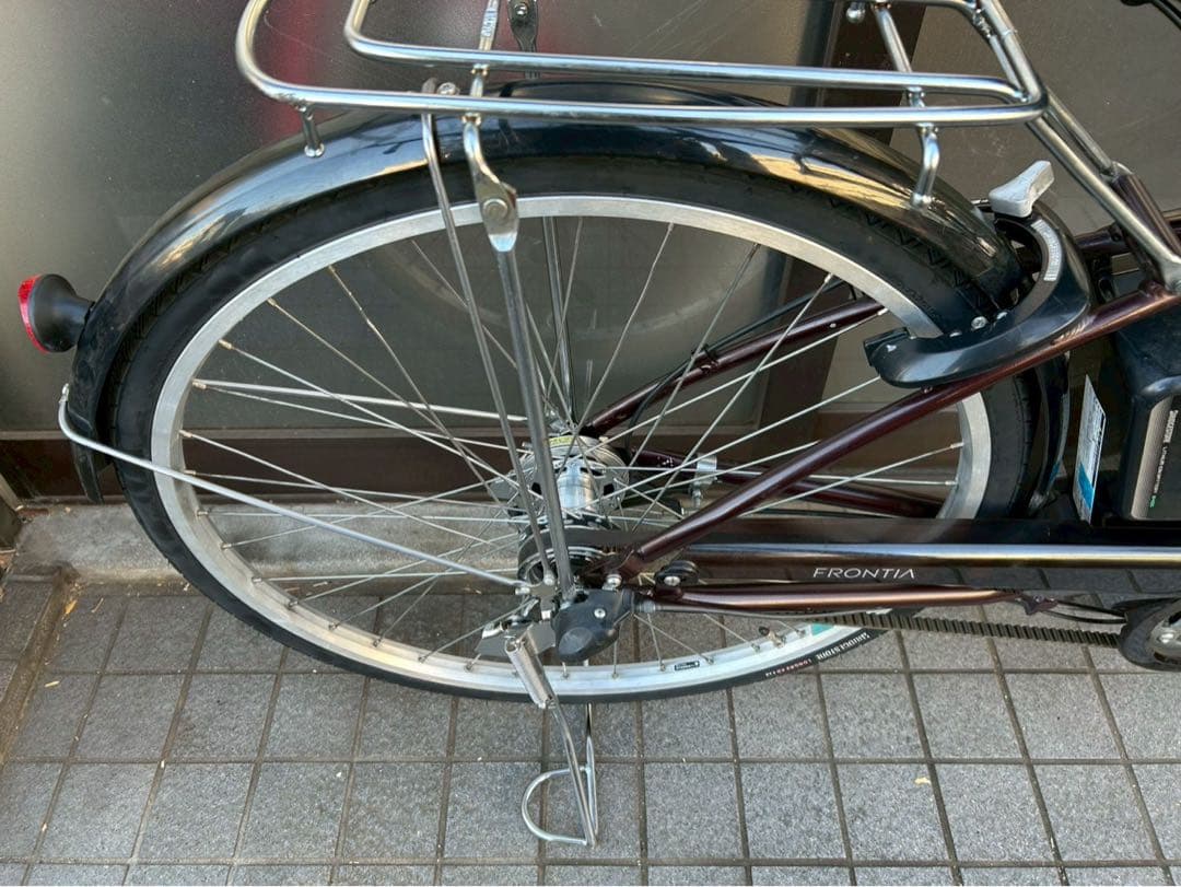 佐々木(送料込)中古電動自転車 ブリヂストン フロンティア 横浜№3624