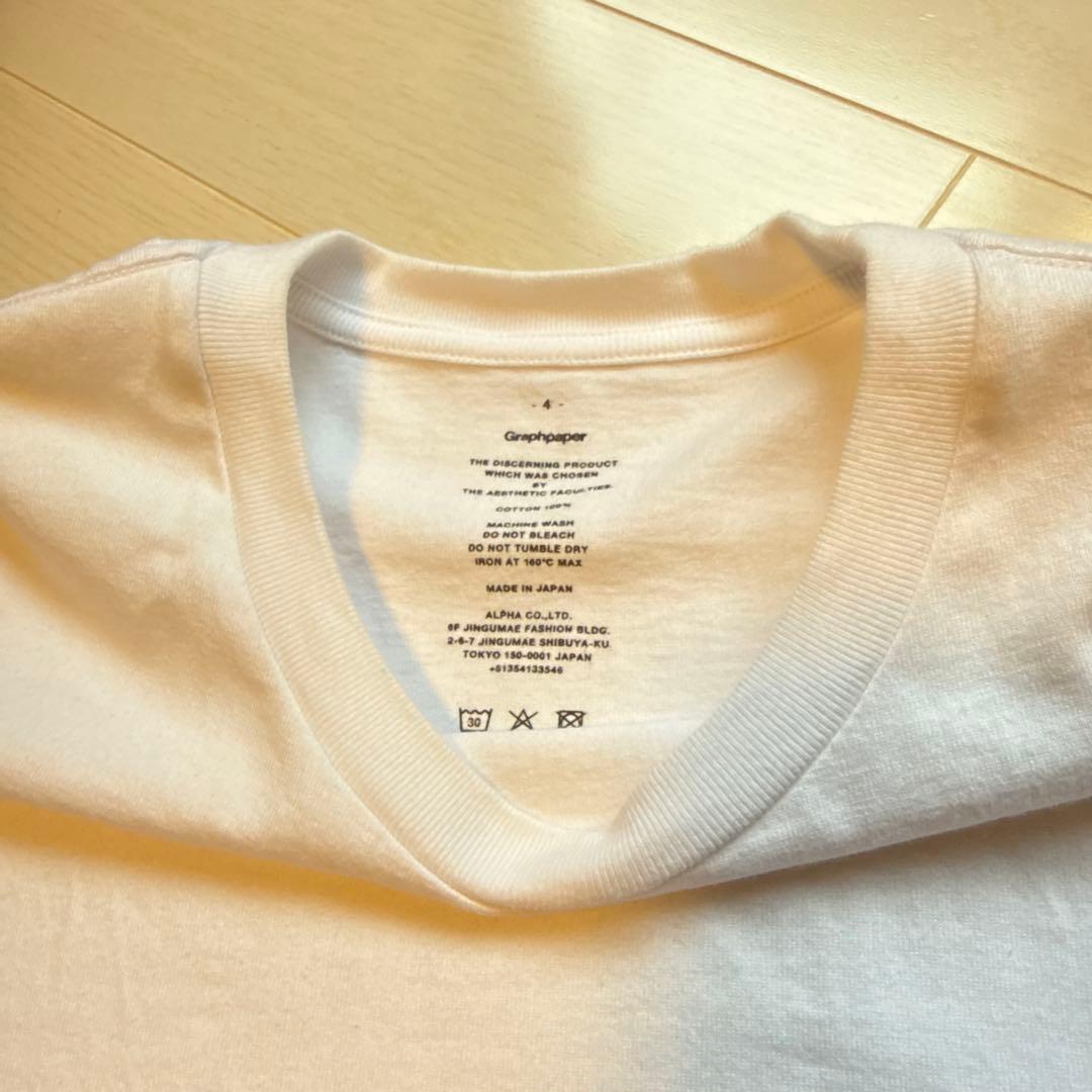 【Graphpaper】2-Pack Crew Neck Tee 【サイズ4】