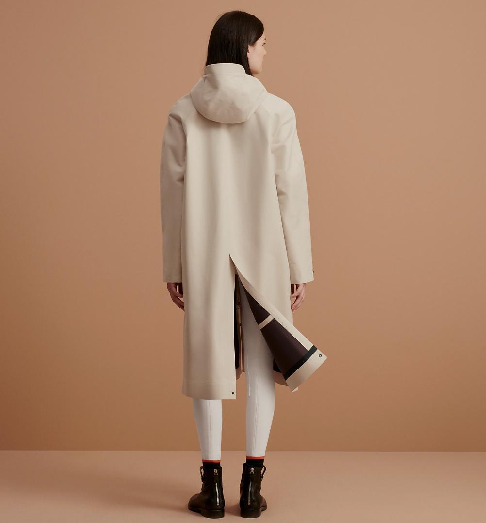 新品未使用タグ付★HERMES★2026現行品★フーディ★ロングコート