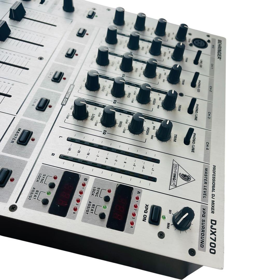 BEHRINGER DJミキサー DJX700 通電・音出し確認済み
