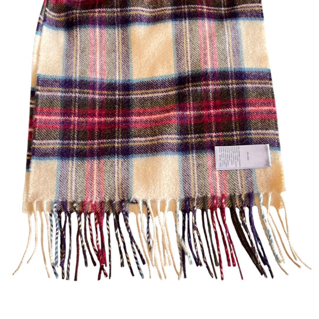 美品☆Johnstons of Elgin ストール マフラー カシミヤ100％