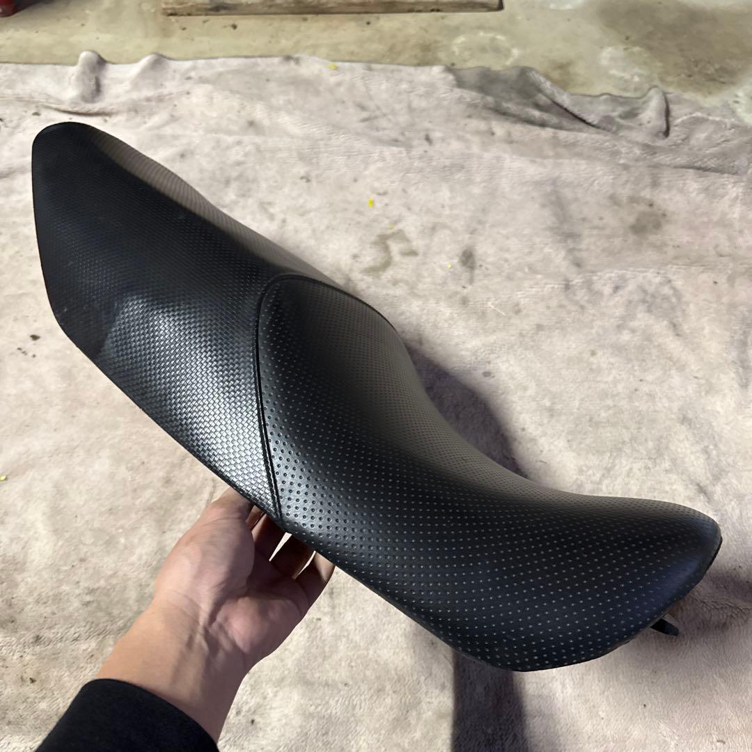 ZRX400 シート　シングルシート加工