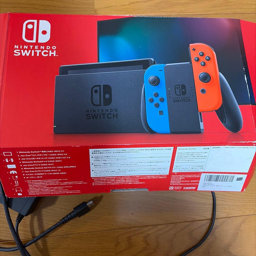 Nintendo Switch ネオンブルー/レッド 本体