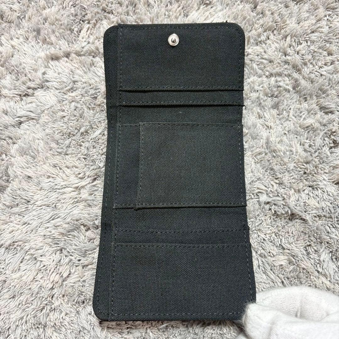 N°21 ヌメロヴェントゥーノ 三つ折り財布 コンパクトウォレット ブラック