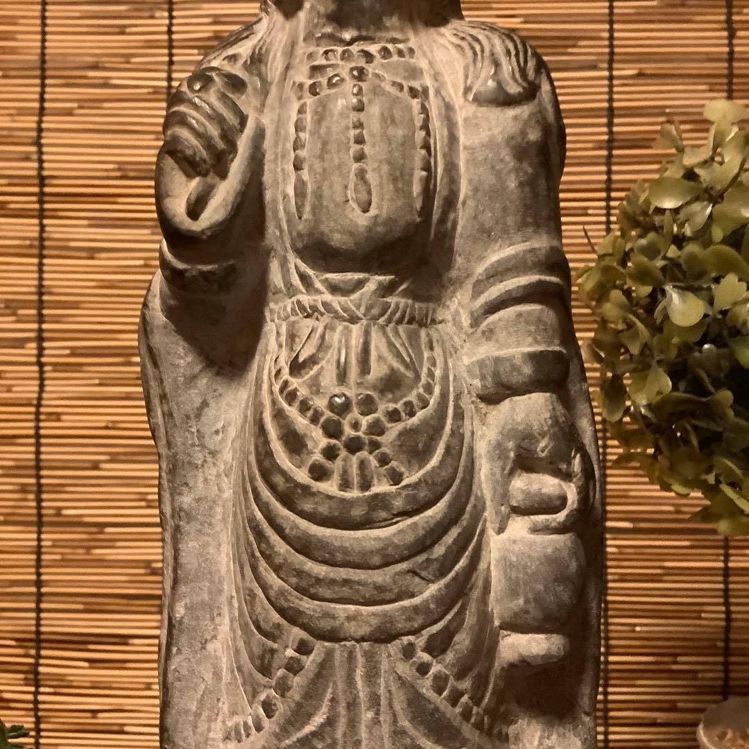 スペード様売約keep…中国魏國「大魏・菩薩立像」南北朝時代・北斎・北魏様式
