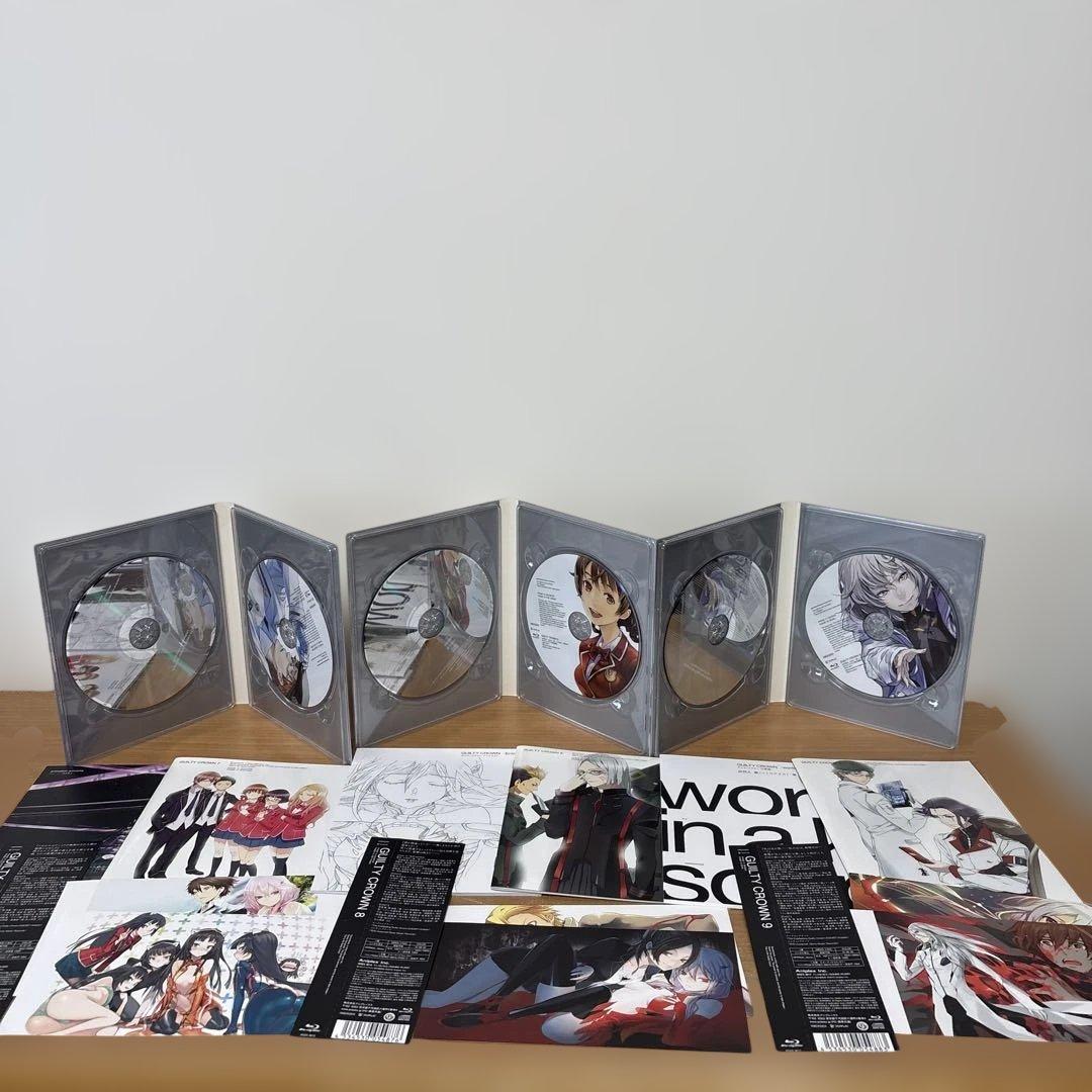 ギルティクラウン Blu-ray 完全生産限定版　全11巻セット