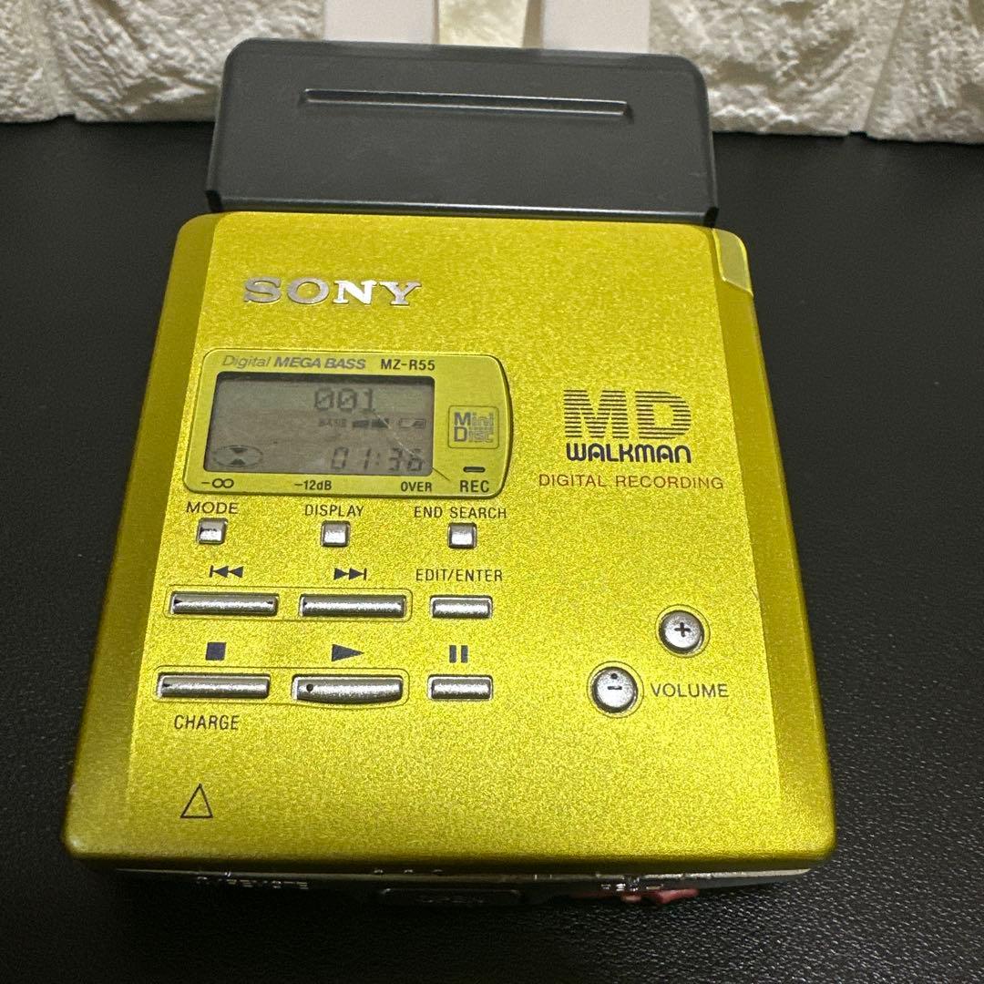 SONY MDウォークマン MZ-R55 動作品