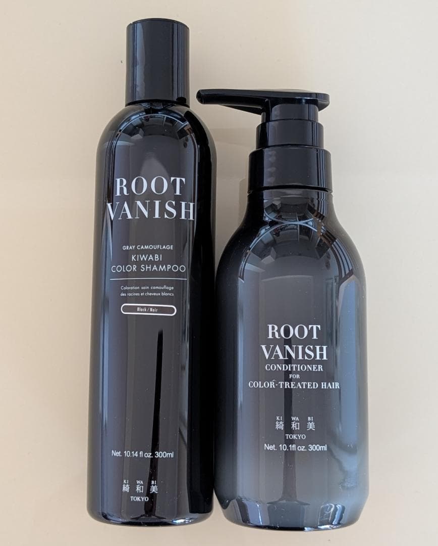 綺和美 KIWABI Root Vanish 白髪 シャンプー＆トリートメント