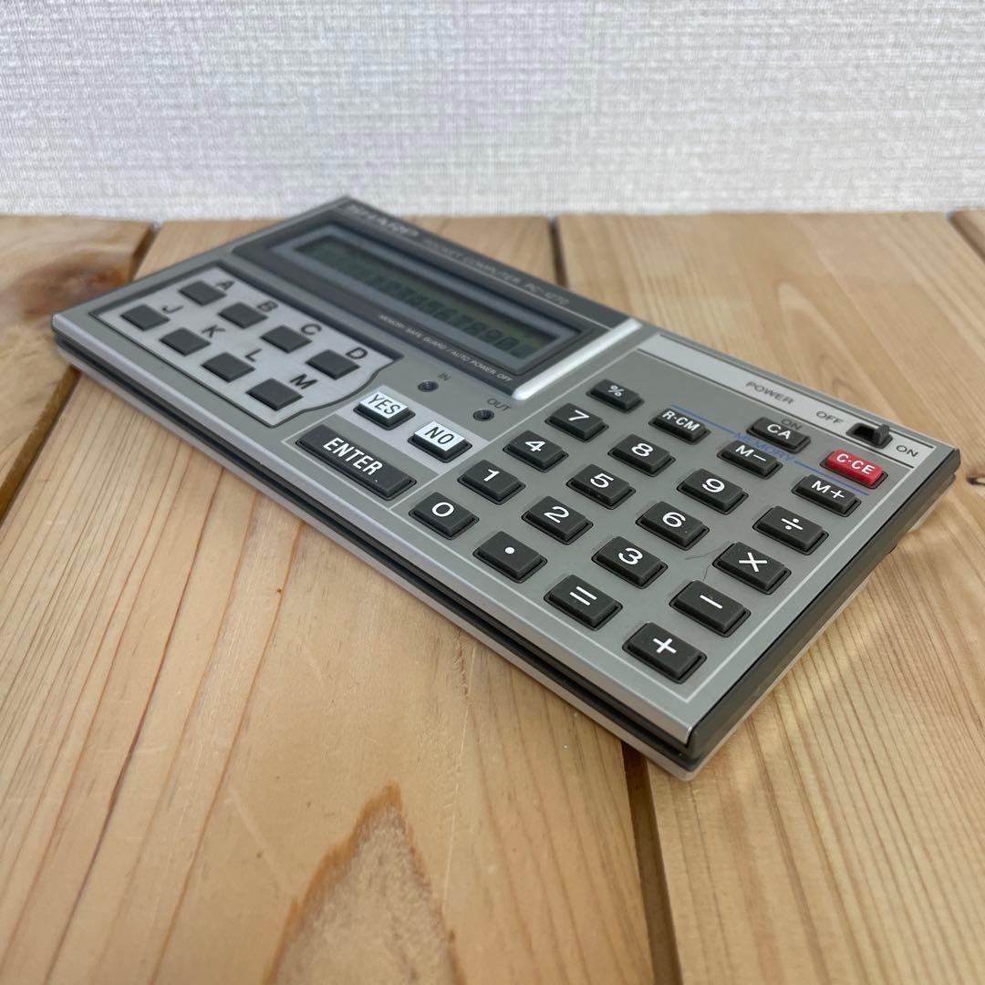 SHARP CE-212M ポケコン用増設RAM 2枚 PC-1270付き