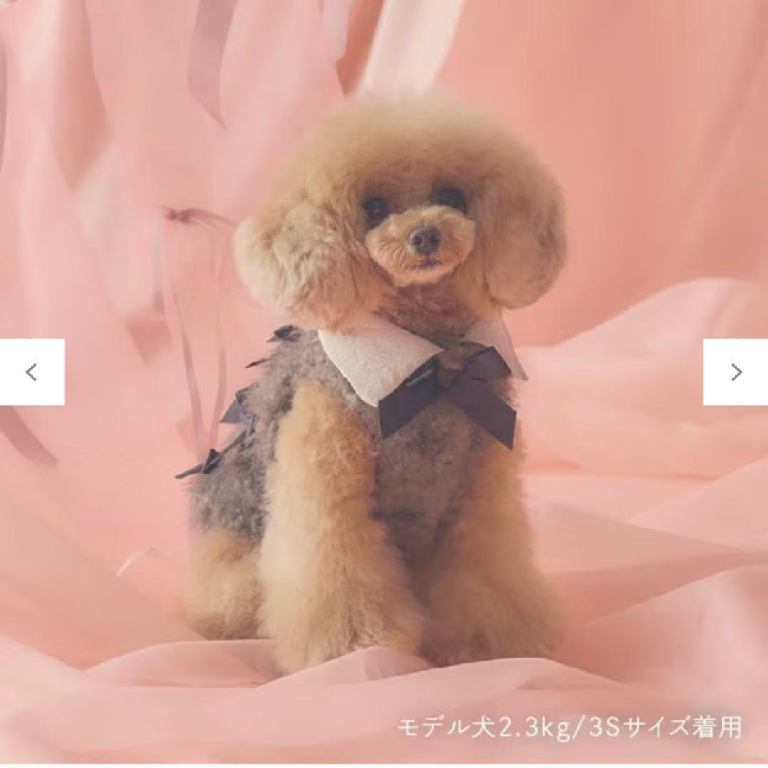 cherircouture メニーリボンファーベスト