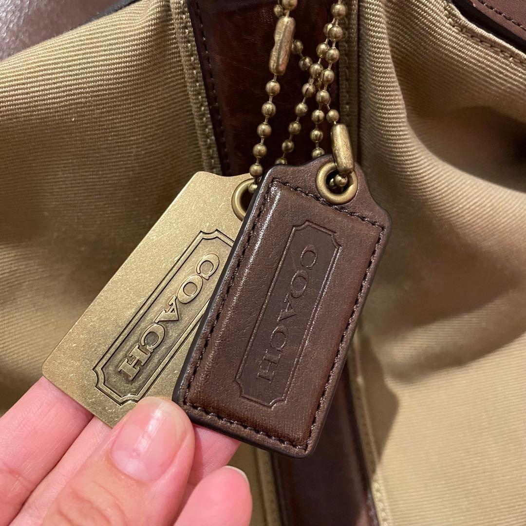 ⭐︎COACH⭐︎オールドコーチ⭐︎ボストンバッグ ベージュ・ブラウン⭐︎ビンテージ⭐︎