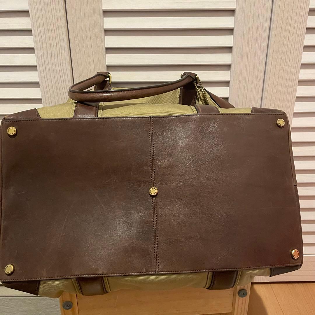 ⭐︎COACH⭐︎オールドコーチ⭐︎ボストンバッグ ベージュ・ブラウン⭐︎ビンテージ⭐︎