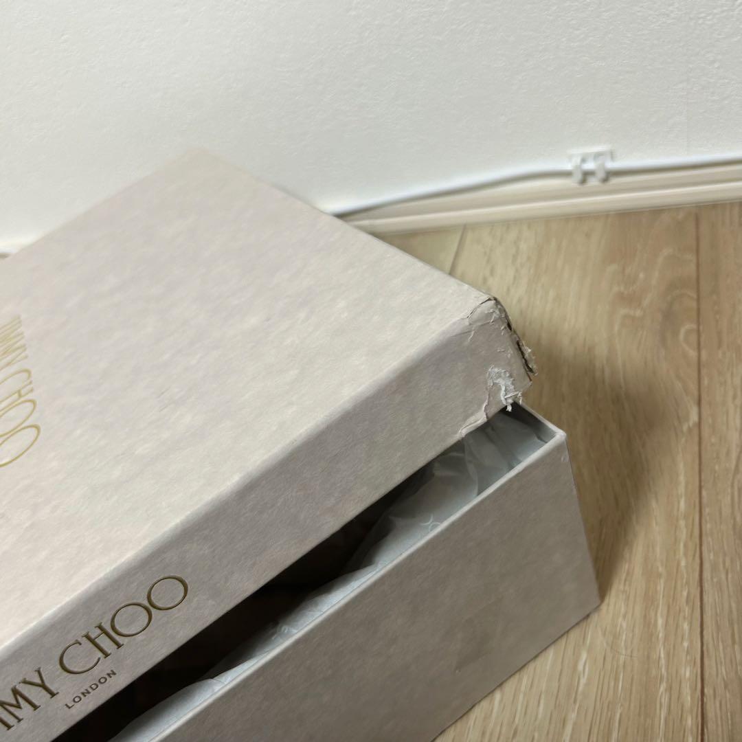 JIMMY CHOO ジミーチュウ ショートブーツパール付き