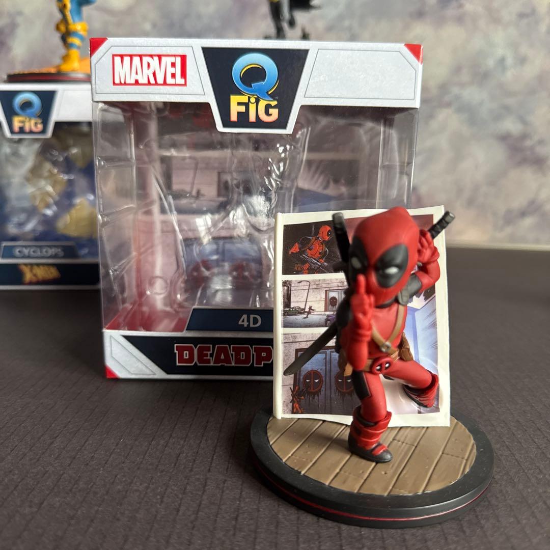 X−MEN バットマン デットプールQ-Fig フィギュア　5体セット