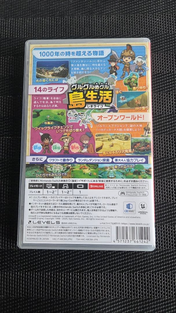 ファンタジーライフi Switch 開封済新品未使用　早期購入特典無し
