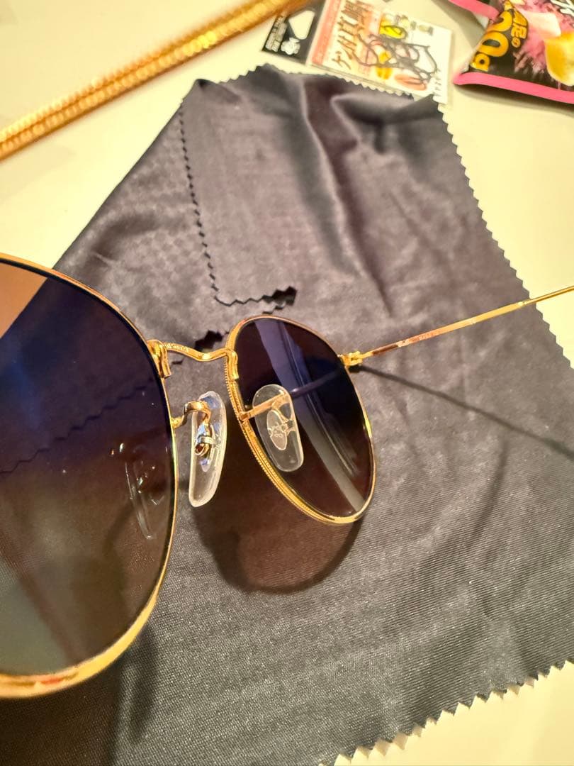極美品　　RayBan レイバン サングラス RB3447