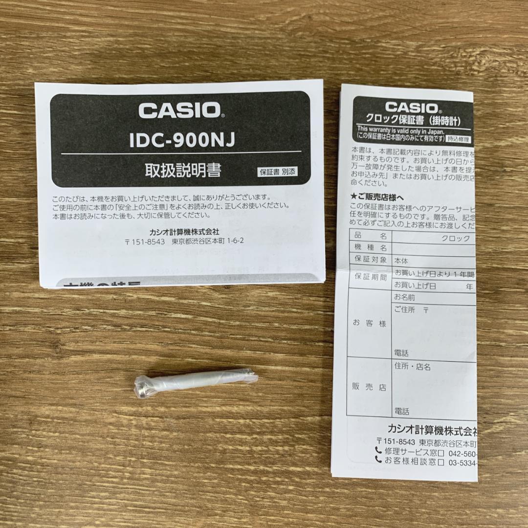 新品未使用品　令和対応　CASIO　IDC-900NJ 多機能カレンダー時計