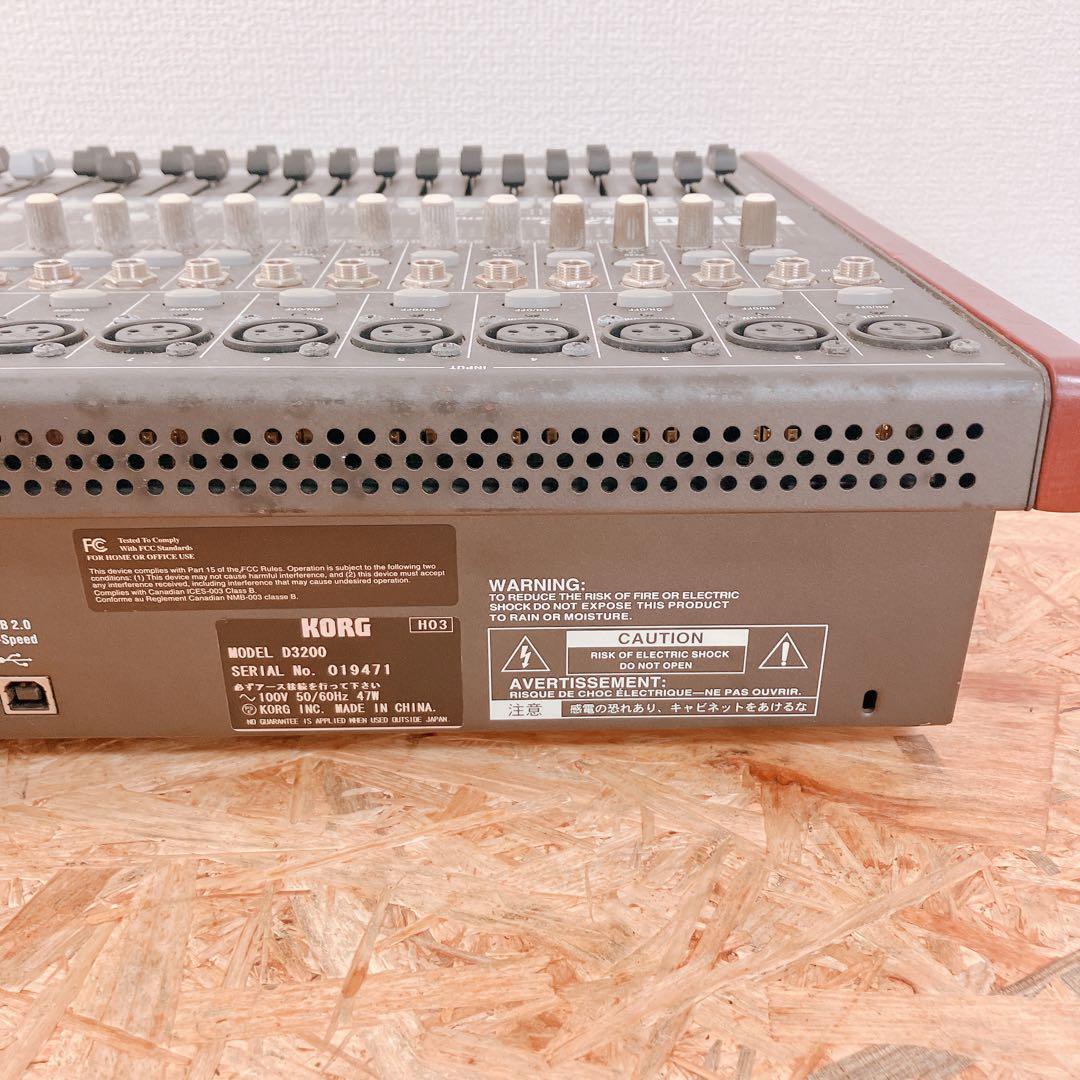 KORG D3200 MTR デジタル録音 通電OK 現状品 多機能