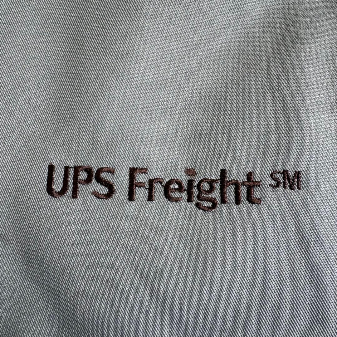 古着 UPS リフレクター 中綿キルティング ワークベスト