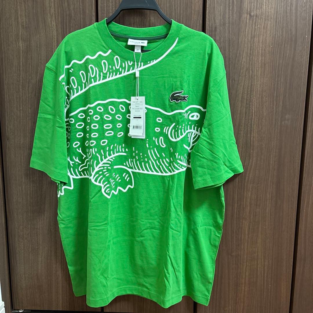 LACOSTE ビッグ クロコダイルTシャツ　US Lサイズ
