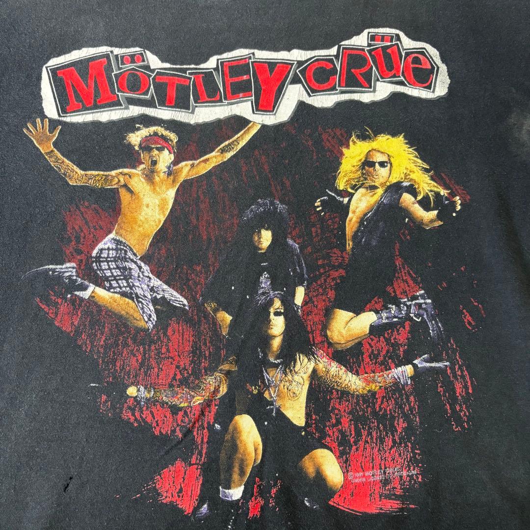 MÖTLEY CRÜE グラフィックTシャツ ブラック