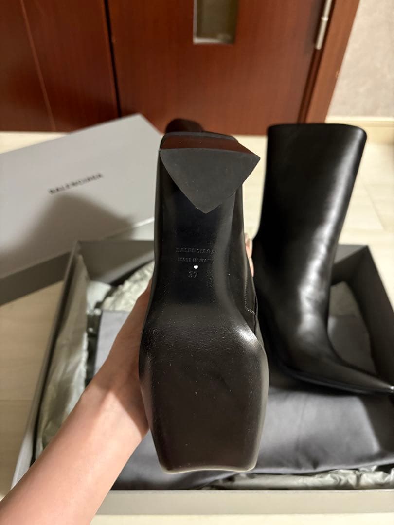 Balenciaga ショートブーツ 24~24.5 ブラック