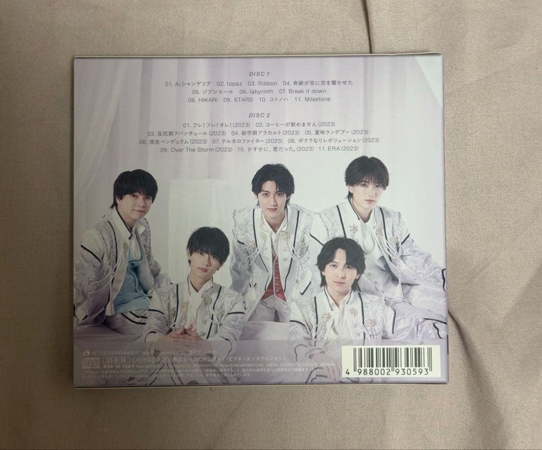 M!LK Jewel 初回限定盤B CD