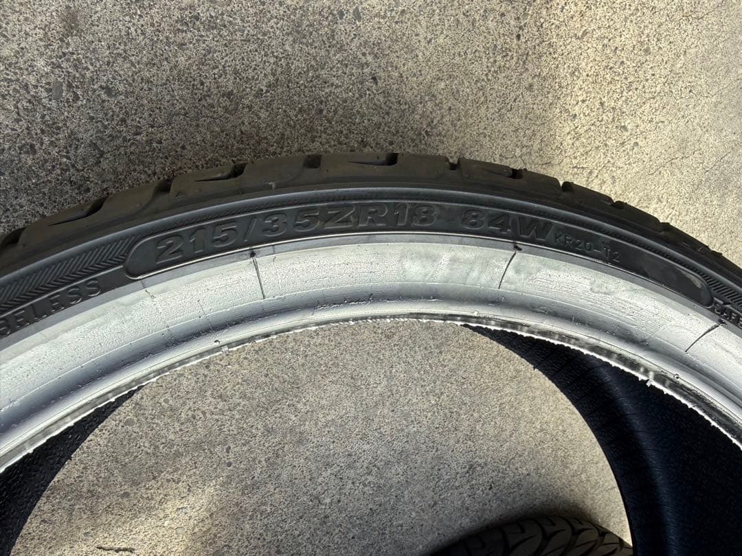 Kenda 215/35ZR18 84W タイヤ 4本セット