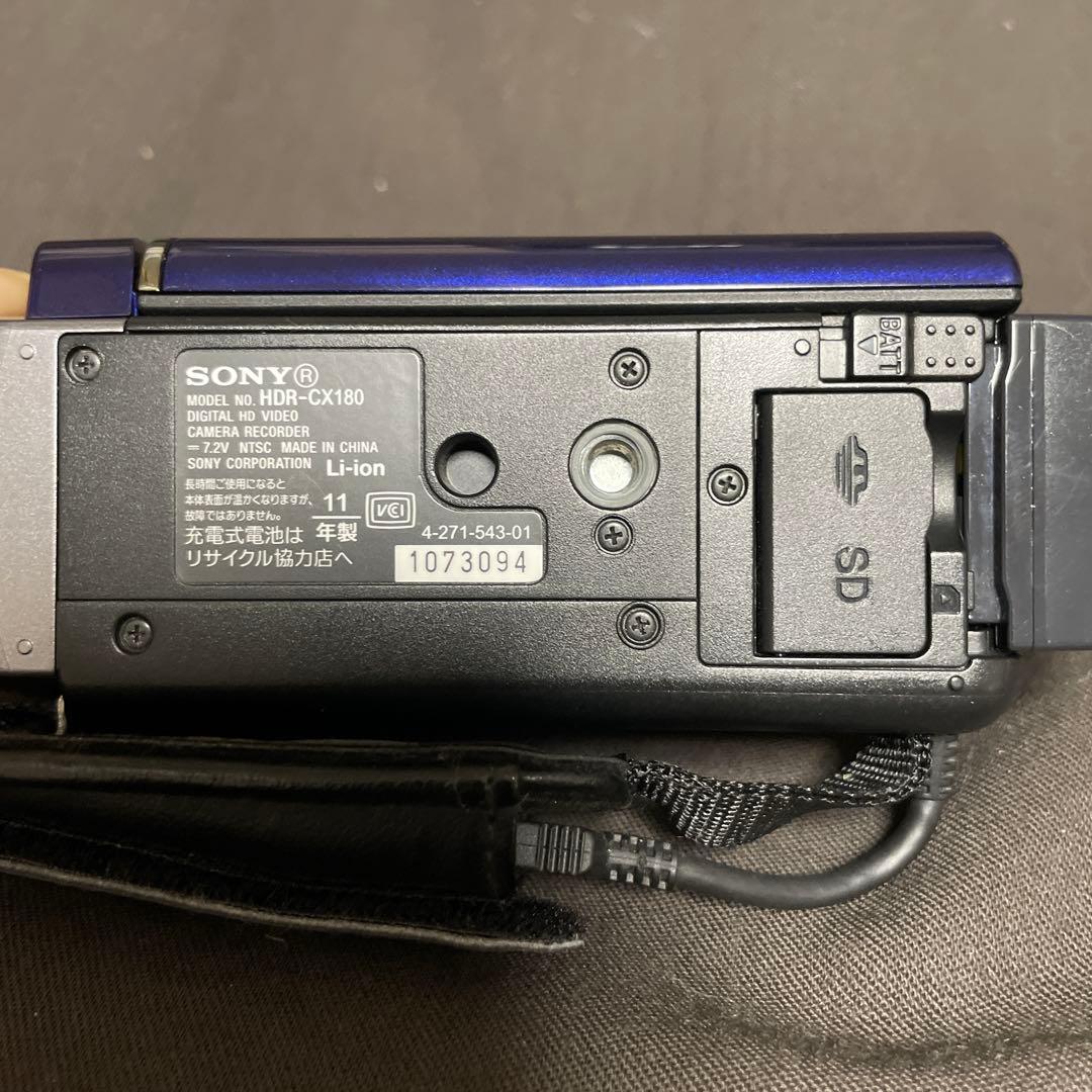 ★SONY　デジタルHDビデオカメラレコーダー　ハンディカム　HDR-CX180